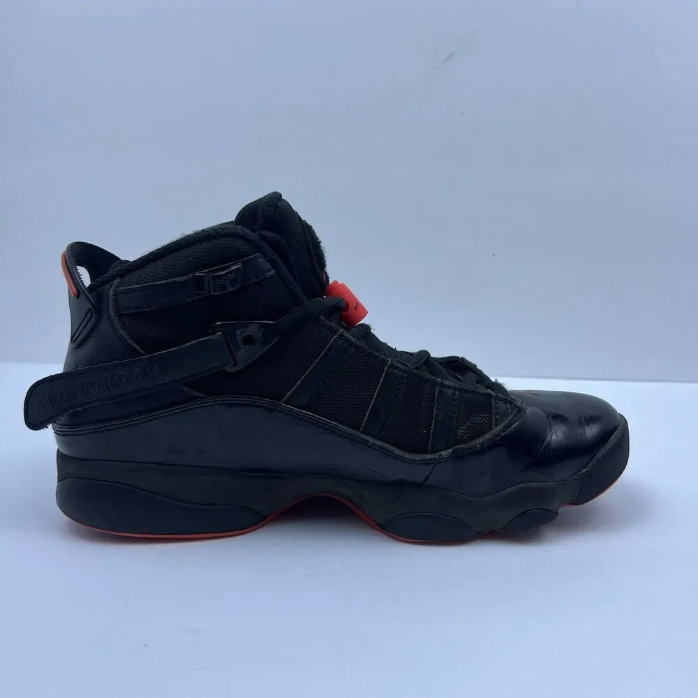 Nike Air Jordan 6 Rings Men's Sneakers Shoes Black Infrared US Size 8.5